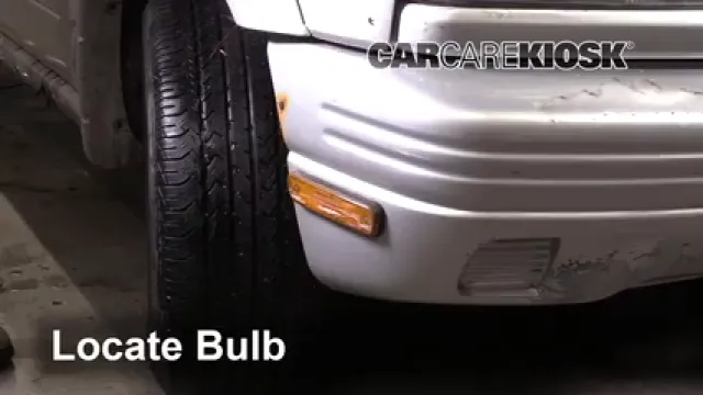 1999 Suzuki Grand Vitara JLX 2.5L V6 Luces Luz de estacionamiento (reemplazar foco)